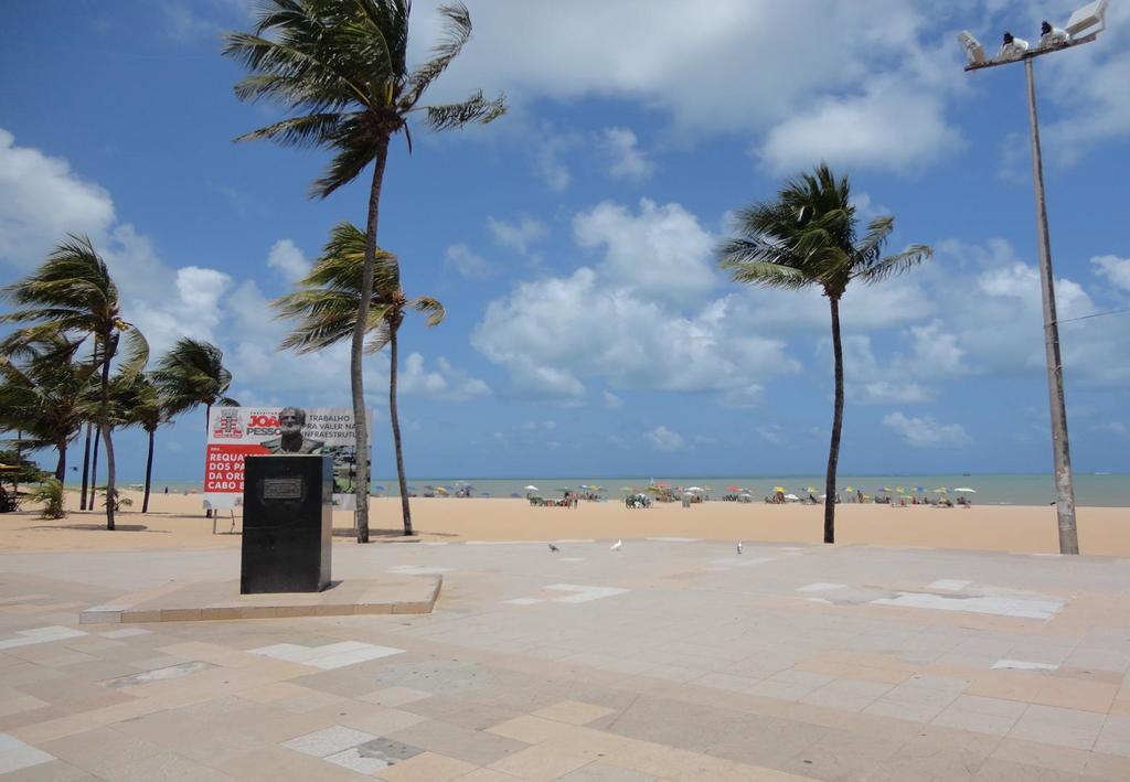 Lindíssimo Flat - Todo Equipado - 70m da Praia, Vista para o Mar - Tambaú João Pessoa Exterior foto