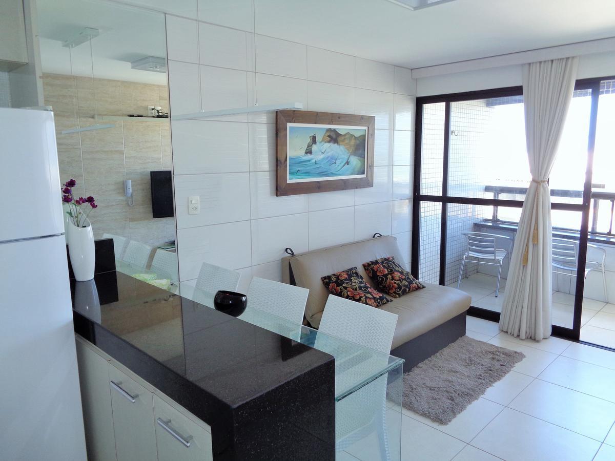 Lindíssimo Flat - Todo Equipado - 70m da Praia, Vista para o Mar - Tambaú João Pessoa Exterior foto